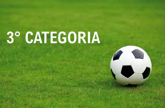 Calcio: 3° Categoria B – 1° Giornata del 17/09/23