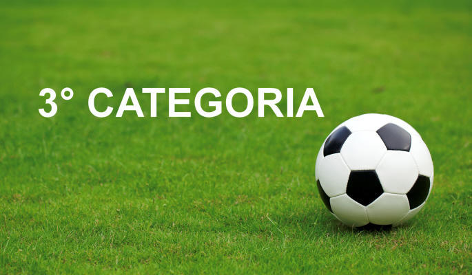 Calcio: 3° Categoria B – 1° Giornata del 14/09/25